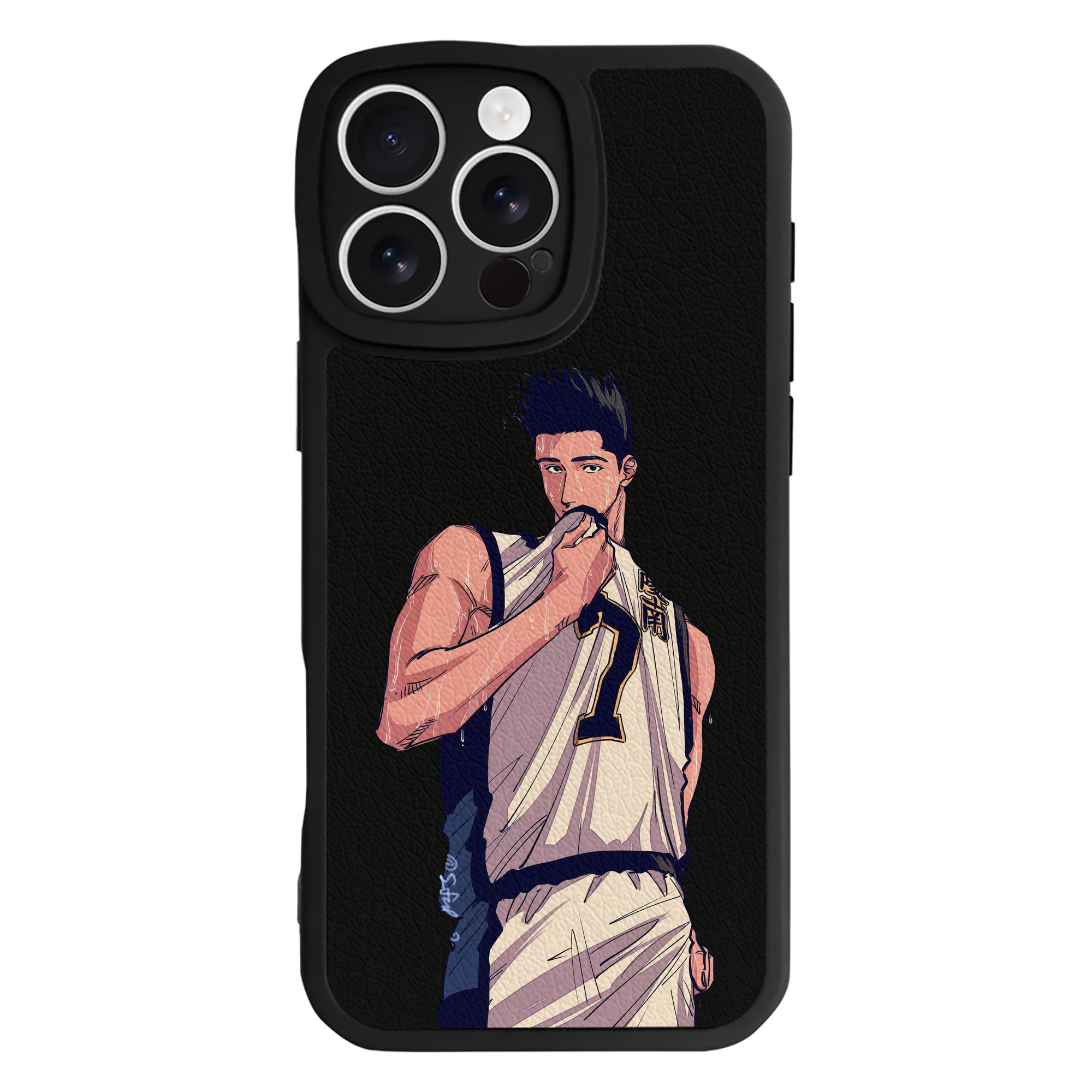 （画像用） SLAM DUNK／スラムダンク 【iPhone 16シリーズ対応】シリコンスマホケース（レザー調） 材質：シリコン